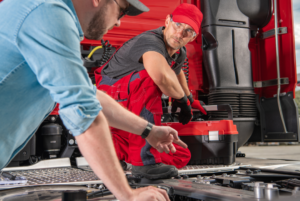 A diesel truck repair in Dallas, TX